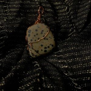 Dalmatian rock necklace